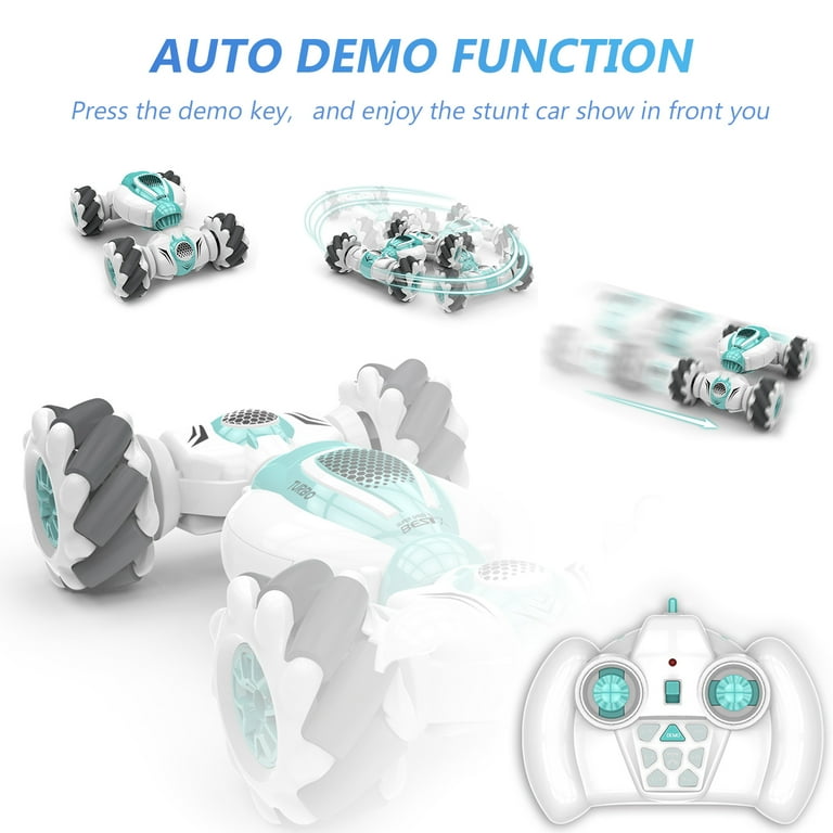 Terra RC Stunt Gesture Sensing Climbing .Car for Kids with Off-Road, Sports  Mode, 40 Min Standby Suitable for Any Terrain, 2.4G Gesture Controlled  Double-Sided Remote-Control Toy