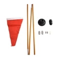 thumbnail image 2 of 47\" Safety Flag Base Kit Rail Mount Marine Boat Canoe for Kayak Diy Accessories, 2 of 9