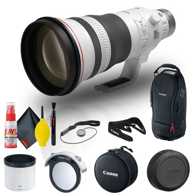 Canon RF 400mm f/2.8L IS USM Lens 5053C002 Cap Keeper Kit de limpieza Más Canon