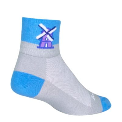 Socks - SockGuy - Windmills S/M 3" Classic WINDMILLS