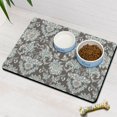 thumbnail image 3 of Dog Food Mat 24x32 inch Paisley Vintage Bohemian Ethnic Colorful Geometric Pet Feeding Mat Absorbent Waterproof Non-Slip Durable, 3 of 5