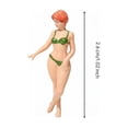 thumbnail image 3 of Figura Femenina En Miniatura Impresa En 3D, 3x1:64, Con Traje De Baño, Pintada A Mano, Estilo Playero, Para Coleccionistas Y Aficionados. Bikini Con Piernas Cruzadas., 3 of 7