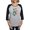 Heather/Black, variant on CafePress - Play Doh Cans Splatter Long Sleeve T Shirt - Womens Baseball Tee