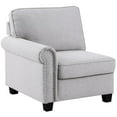 thumbnail image 6 of Devion Furniture Polyester Fabric U-Shaped Sectional Sofa in Light Gray, 6 of 9