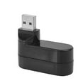 thumbnail image 1 of Cable adaptador divisor de 3 puertos USB 2.0 Hub giratorio de 180° para PC y portátil (negro), 1 of 4