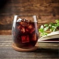 thumbnail image 5 of 26-27 5 Pcs Cork Coaster Compatible Beverage Coasters, Heat-resistant Water Reusable Natural Round Coasters Compatible, 5 of 5