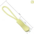 thumbnail image 2 of Nvzi 10 tiradores de cremallera de repuesto de color beige, extensores de cordón para mochilas, chaquetas, equipaje, carteras y bolsos, 2 of 5