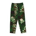 thumbnail image 4 of Daiia Camouflage Skull Women's Sleep Pant with Pockets and Drawstring,Pajama Pants-Medium, 4 of 9
