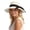White, variant on Wide Brim Sun Hat Wide Brim Straw Fashion Hat Travel Packable Brim Summer UV Hat Packable Packable Roll Up Hats Navy One Size