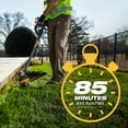 thumbnail image 3 of Caterpillar Cat® DG610 60V 15" Brushless Line Trimmer with Dual Line Bump Feed Head (2.5ah Battery & Charger Included), 3 of 11