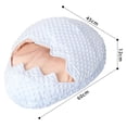 thumbnail image 2 of Bangcool Kitten Sleeping Bed Soft Egg Shell Design Cat Bed Puppy Sleep Bed for Winter, 2 of 10