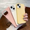thumbnail image 2 of Wheat Straw Solid Color Soft  for iPhone Case (Pink,iPhone 14 Pro), 2 of 7