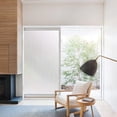 thumbnail image 2 of SHIQI-Window Privacy Film 35.4"x78.7", Reeded Glass Window Film Decorative Window Film Heat Blocking Static Cling Non-Adhesive Window Cling for Glass Window, 2 of 4