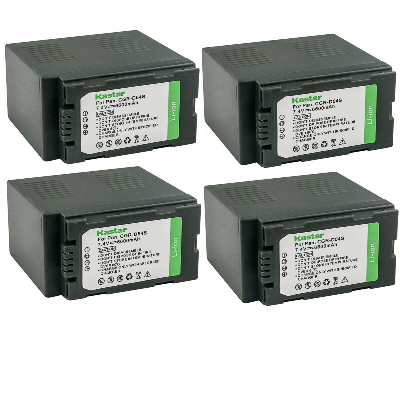 Kastar Battery 1 Pack for Panasonic CGR-D54 CGR-D54S CGA-D54 VSK0581 & AG-3DA1 AG-AC90 AG-DVC30 AG-DVC32 AG-DVC33 AG-DVC60 AG-DVC62 AG-DVC63 AG-DVC80 AG-DVC180 AG-DVX100 AG-DVX102 AG-HPX170 AG-HPX250 