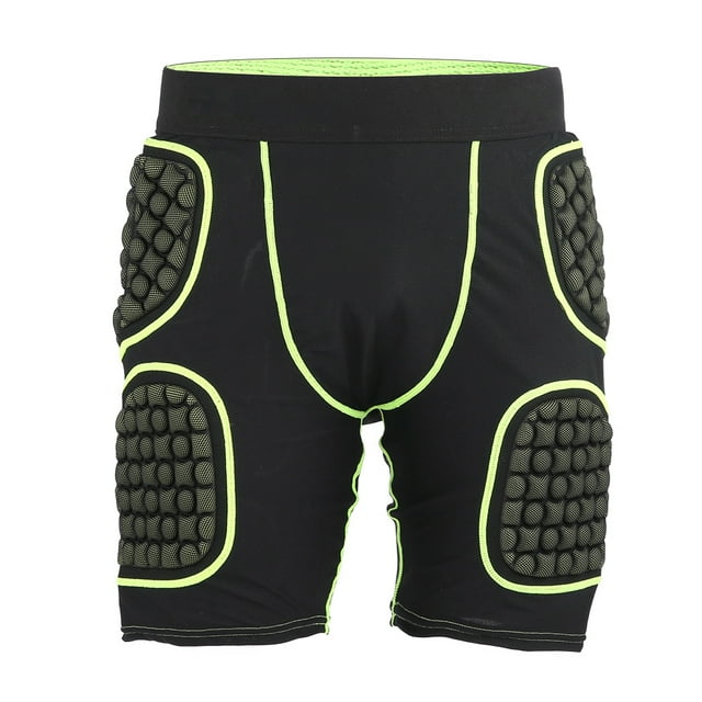 PROPRO Pantalones unisex transpirables anticaída con almohadilla para la cadera para esquiar, patinaje sobre ruedas, patinaje artístico, negro M YUNYI BRAND Deportes