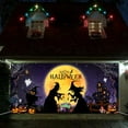 thumbnail image 5 of WMGHA Halloween Garage Door Cover 7 x 16 FT Decorations, Large Hocus Pocus Witches Silhouette Decor, Scary Double Garage Buddy Halloween for Home Wall Window Patio Yard Outside, 5 of 8