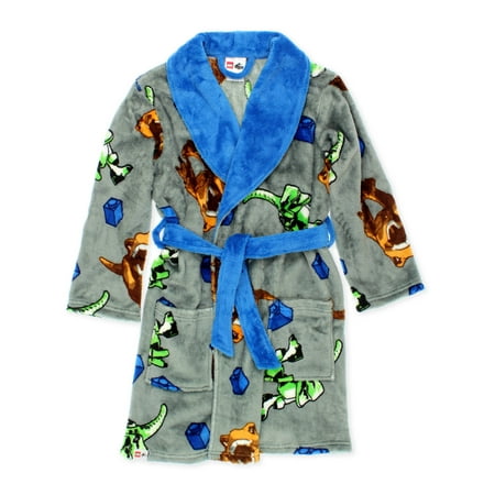 Lego Jurassic World Dinosaur Boys Fleece Bathrobe Robe F18B160JW