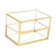 thumbnail image 3 of Joyero de cristal, caja decorativa transparente, caja de baratija para regalo de cumpleaños, organizador, caja de almacenamiento de cosméticos para, 3 of 9