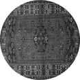 thumbnail image 1 of Ahgly Company Indoor Round Persian Gray Traditional Area Rugs, 8' Round, 1 of 1