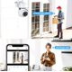 thumbnail image 5 of 2 Piezas Cámara De Seguridad Wifi 360° Hd 3mp Con Alarmaa Ip, 5 of 8