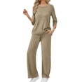thumbnail image 2 of Pyhlmscde Women's Two Piece Fashion Casual Sweatsuit, Womens Loungewear Set, Sweatsuits Women 2 Piece Outfit, Two Piece Sets for Women, 2 of 6