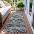 thumbnail image 6 of Addison Rugs Chantille Indoor/Outdoor Transitional Southwest Brown Washable Runner Rug, 2'3" x 7'6", 6 of 6