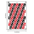 thumbnail image 6 of Ez Aim Fun Paper Shooting Targets, Get the Game On, 12 In x 18 In, 8-Pack, Multi-Color, 6 of 15