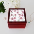 thumbnail image 4 of CafePress - Cherry Blossoms - Keepsake Box, Finished Hardwood Jewelry Box, Velvet Lined Memento Box, 4 of 5