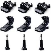 J Hook Buckle Mount Kit for Gopro,Vertical Surface J Hook,Buckle Clip Quick Release Mount,Long Thumb Screw,Anti Rust