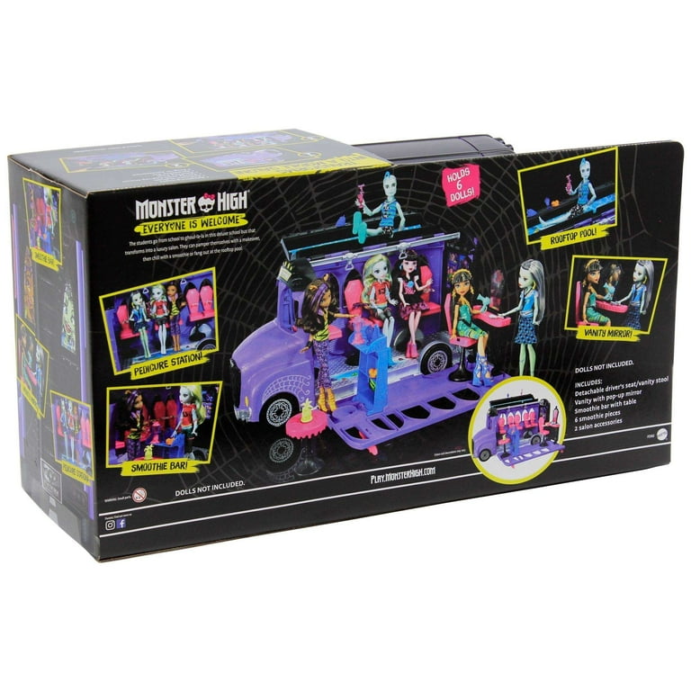 Monster high deluxe bus online