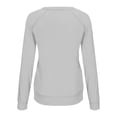 thumbnail image 5 of Raeneomay Long Sleeve Shirts for Women Casual Winter Halloween Hoodless Round-Neck Loose Printed SweatShirts, 5 of 5