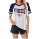 thumbnail image 1 of Camiseta de béisbol Talovee para mujer, manga corta, casual, 1 of 3