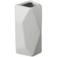 thumbnail image 3 of Decorative Ceramic Multi Paned Vase, Modern Style Centerpiece Table Vase, 3 of 6