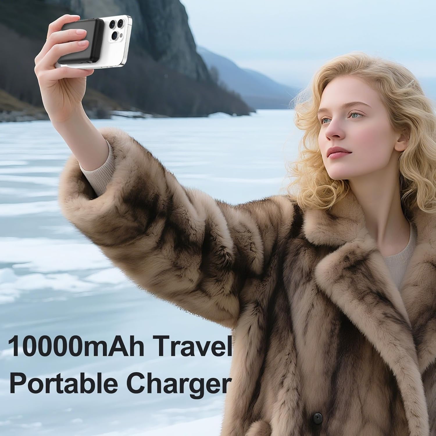 for Magsafe Portable Charger - 10000mAh Battery Pack with USB-C Cable and PD 20W USB C Fast Charging LED Display, Magnetic Wireless Power Bank iPhone 17/16/15/14/13/12/Pro/Pro Max