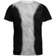 thumbnail image 1 of T-Shirt pour Adulte à Imprimé Intégral de Costume de Chat de Smoking d'Halloween, 1 of 2