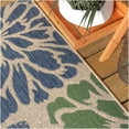thumbnail image 6 of JONATHAN Y SANTA MONICA 4 x 6 Area Rug, Zinnia Floral Textured Weave - Orange/Cream, SMB110E-4, 6 of 7