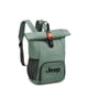thumbnail image 1 of Mochila Jeep JS016D Rolltop Travel gris para portátil de 17 pulgadas, 1 of 7