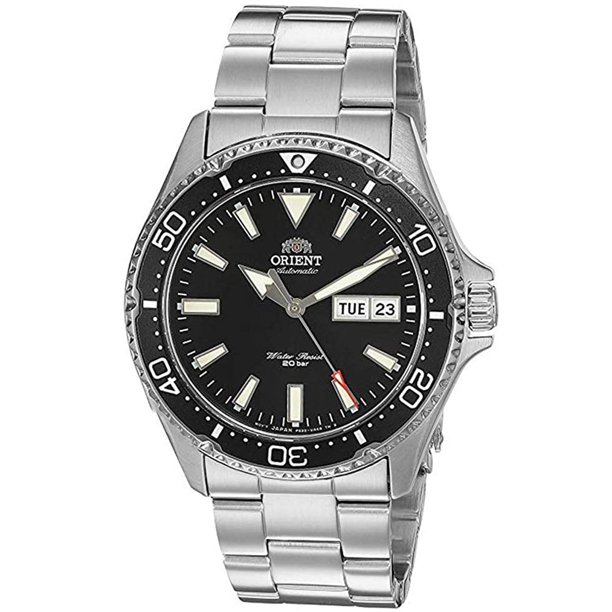 Orient Orient RAAA0001B19A Men's Kamasu Automatic Black Dial Steel Watch