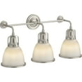 thumbnail image 3 of Kohler Lighting 32283-Sc03 Hauksbee 28" Wide 3 Light Bell Wall Sconce - Nickel, 3 of 4
