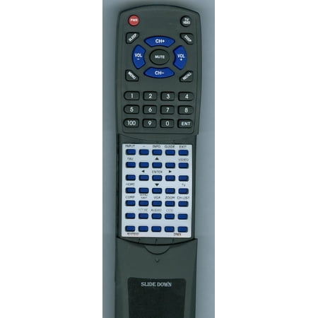 Replacement Remote for DYNEX 6010700101 RT6010700101 RC7010A DX32L150A11 DX40L130A11 DX37L150A11 DX46L260A12 DX24L200A12 DX40L150A11 DX24L15