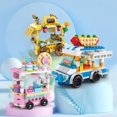 thumbnail image 2 of Street View Snack Street Music Compatible Small Particle High Building Blocks Boxed Children'S Educational Aerospace Assembly Toys For Boys And Girls, 2 of 7