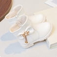 thumbnail image 5 of YMUQEIGH Kids Boots Girls Boys Shoes Side Zipper Cute Ankle Boot(Toddler/Little Kid), 5 of 7
