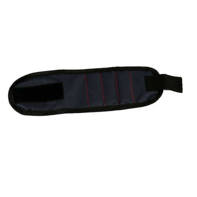 EGNMCR Powerful Magnet Magnetic Wristband Portable -Small Parts Tool Bag Electrician wrist strap