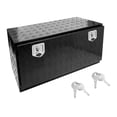 thumbnail image 3 of Caja de herramientas para caja de camión, de remolque, de aluminio con cerraduras y llaves, organizador, almacenamiento debajo de la carrocería para Negro, 3 of 8