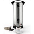 thumbnail image 1 of RIEDHOFF - Cafetera comercial de 120 tazas, Preparación rápida, Acero inoxidable de grado alimentici, 1 of 7
