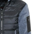 thumbnail image 2 of 1826 Sports Boy's Sherpa Lined Quilted Jackets with Fleece Sleeves, 2 of 2