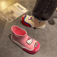 thumbnail image 4 of Sanrio-zapatos impermeables de Hello Kitty para mujer, Botas de lluvia con suela gruesa y punta redonda, antideslizantes, para exteriores, 4 of 5