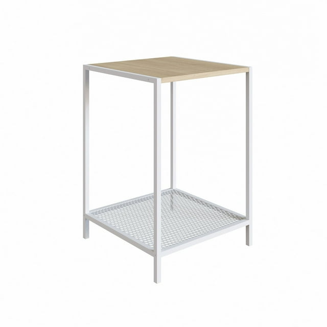 Mesa Lateral Kessa Muebles Foster Blanco