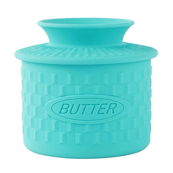 Kitchen Bell Shaped Butter Crock with Lid for Countertop, French Butter Dish Keeper for Fresh, Soft & Spreadable Butter By Kilougeis