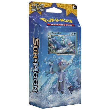 Pokemon TCG: Sun & Moon, Bright Tide Theme DeckLight up the waters and overwhelm your foe with Primarina! By